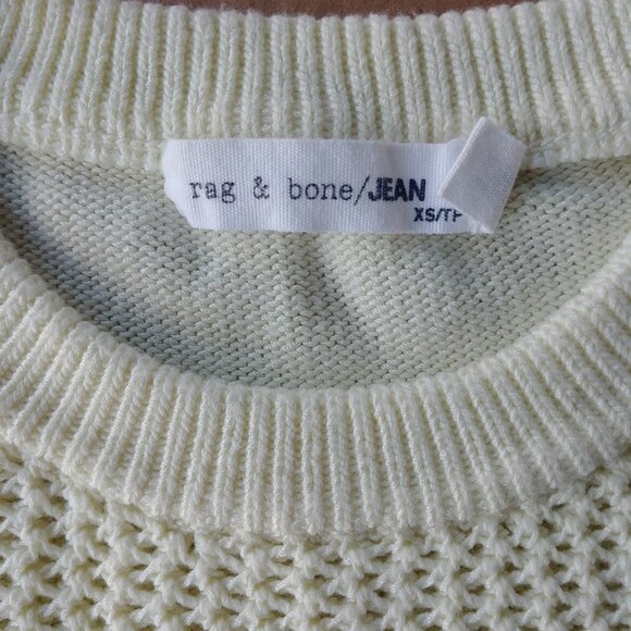 Rag & Bone Buttercream lightweight Knit Sweater Sz XS - Picture 3 of 10